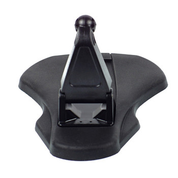 Salokāms portatīvs auto paneļa anti-slip turētājs, saderīgs ar Garmin GPS un viedtālruņiem | Jauns T-veida stiprinājums | Zīmols Nolan Heart