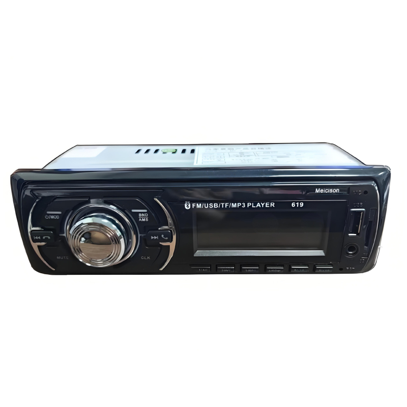 Automobilski Bluetooth MP3 player s FM radiom (Model M619, napajanje 12-24V, FM radio, bez memorije)
