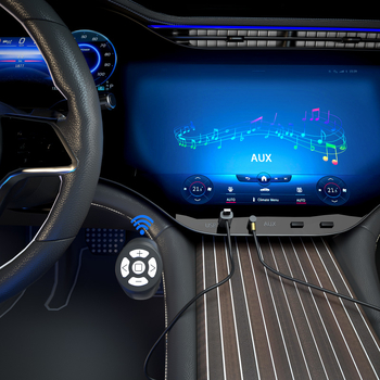 Auto AUX na USB player s bezgubitnim zvukom, bežičnim daljinskim upravljačem i Bluetooth 5.3