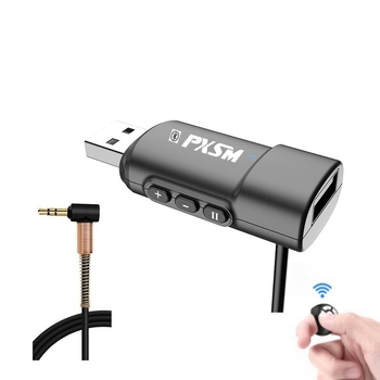 Auto AUX na USB player s bezgubitnim zvukom, bežičnim daljinskim upravljačem i Bluetooth 5.3