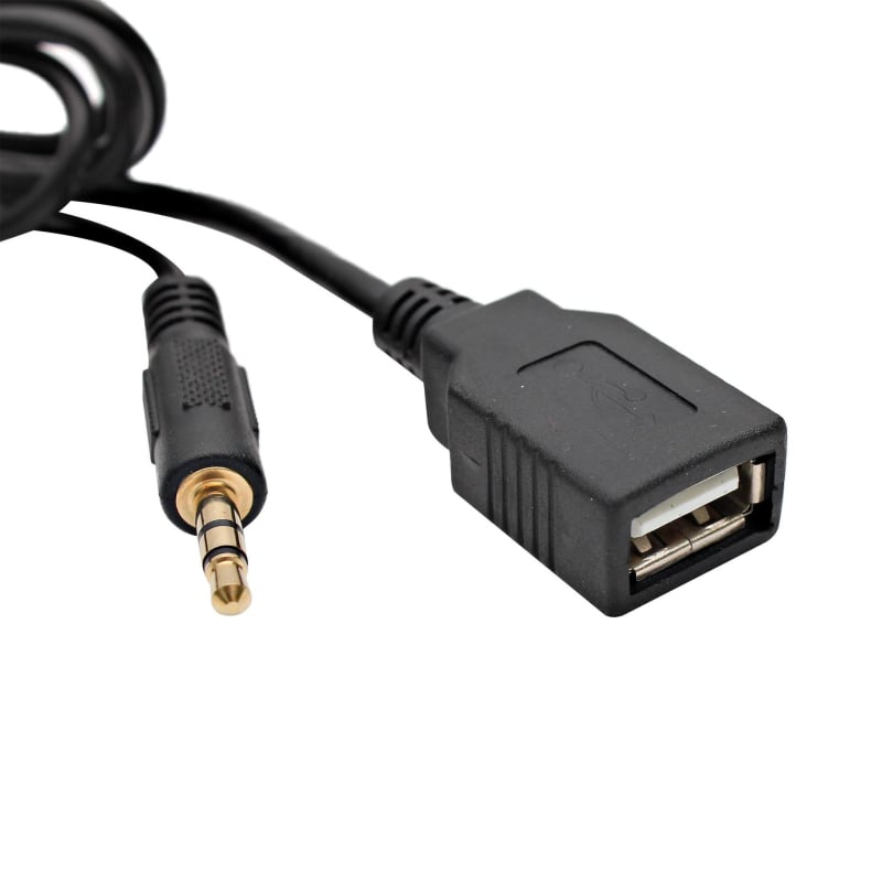 USB AUX autókábel Mazda 3 / CX-7 / 323 / MX-5 – 12V tápegység, 128MB tárhely, független MP3 hang interfész, modell CX-7/323/MX-5