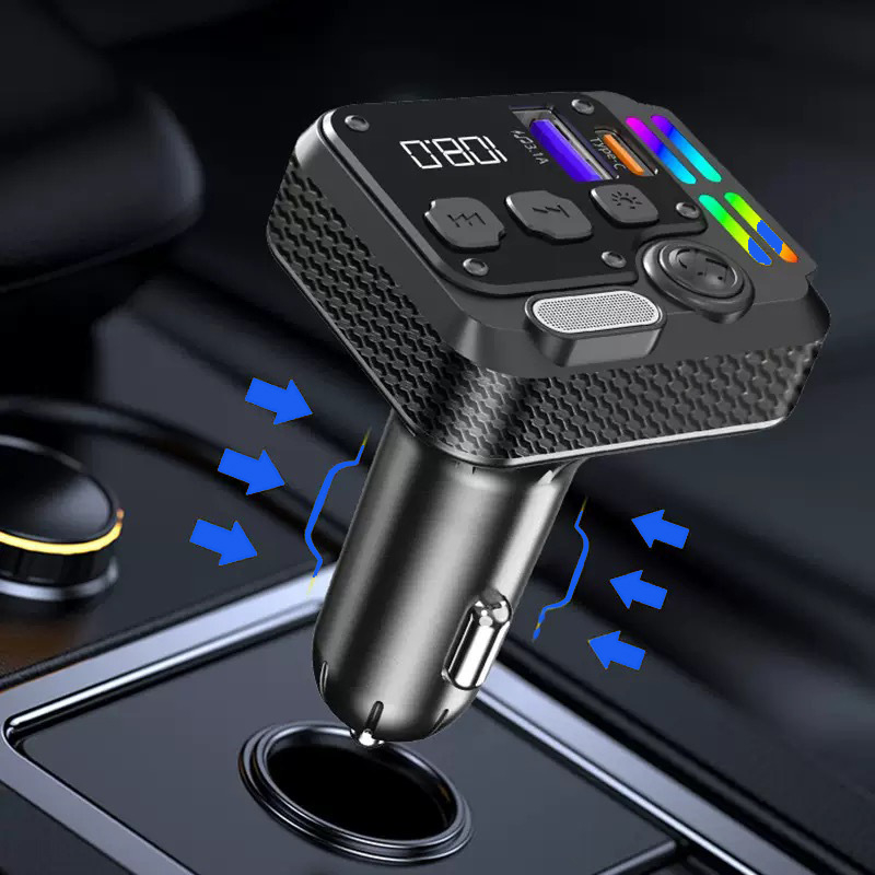 Auto MP3 player s bezgubitnim zvukom, Bluetooth prijemnik, USB, 12–24V napajanje, FM radio, Model QC-08