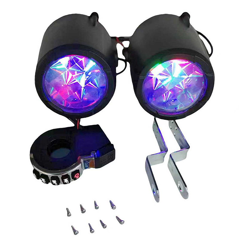 Motorkerékpár Bluetooth audio, modell YY-053, univerzális 12–96V, motorkerékpárokhoz/terepjárókhoz/robogókhoz/ATV-hez, feldolgozás és testreszabás elérhető.