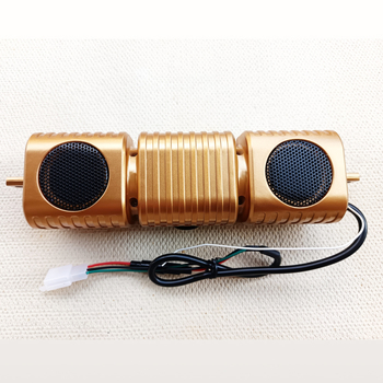 Vízálló MP3 hangszóró mélynyomóval, TF-kártya, USB és Bluetooth motorkerékpárokhoz