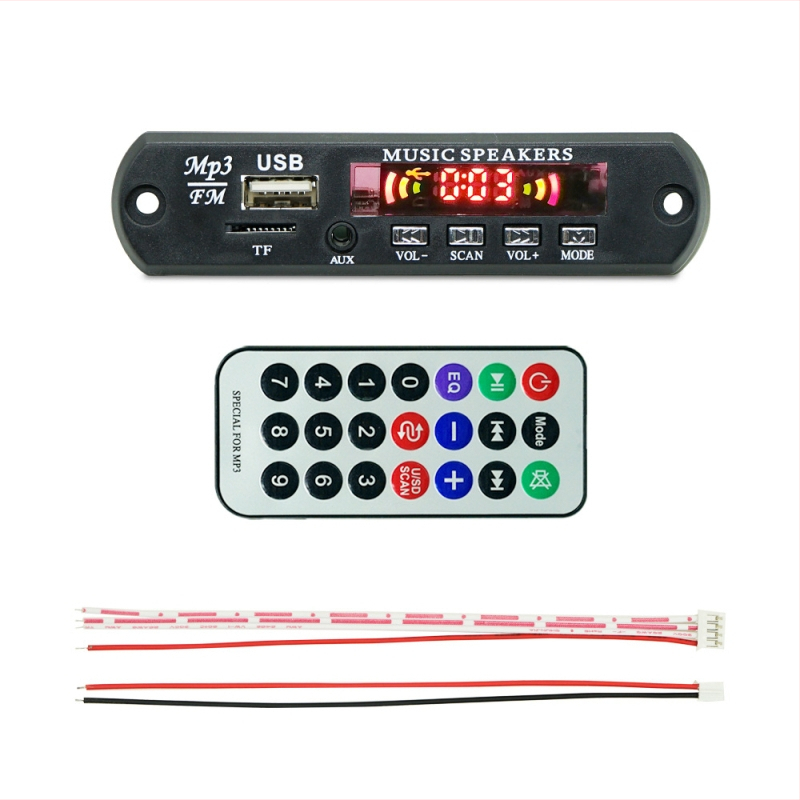 Automobilový MP3 modul – MP3 dekódovacia doska s USB a FM rádiom, Hai Lan Xing 27A, audio príslušenstvo