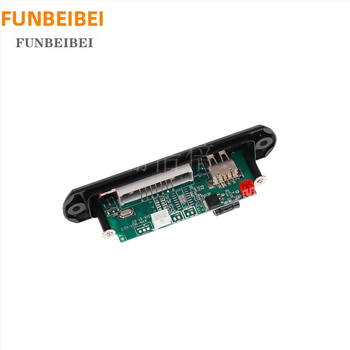 FARDUINO Automašīnas MP3 Bluetooth 5.0 Audio uztvērēja modulis ar FM radiu un MP3 dekoderu