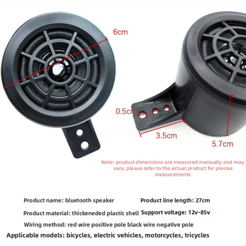 Motorkerékpár Bluetooth hangrendszer MP3-vel, FM rádióval, lopás elleni védelemmel és távirányítóval