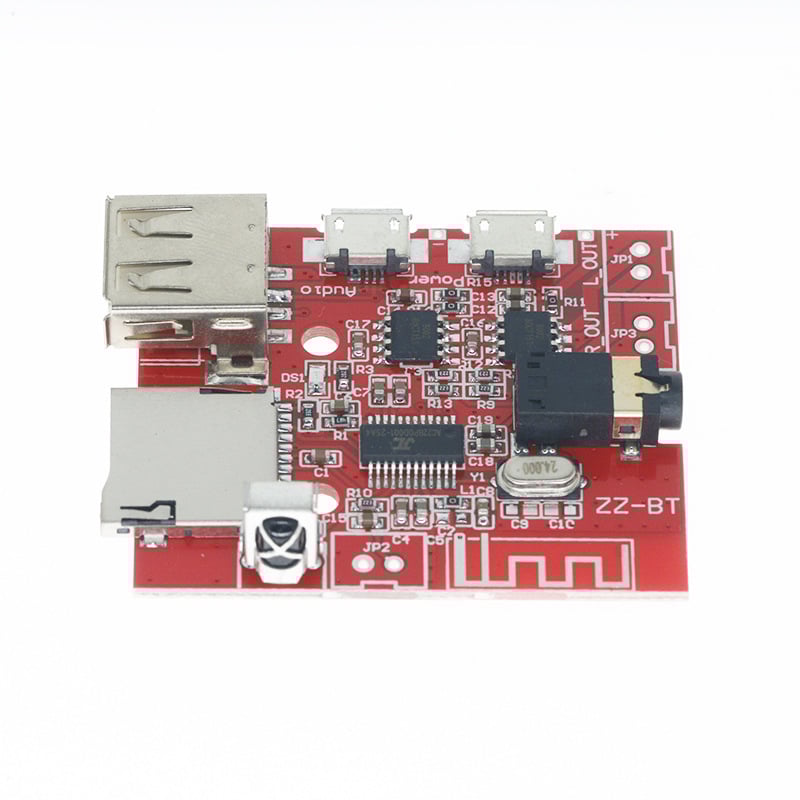 Bluetooth MP3 garso priėmimo plokštė – DIY be nuostolių automobilių garsiakalbių stiprintuvas, Bluetooth 4.1 dekodavimo modulis, maitinimas 5V