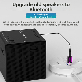 USB kétkimenetű Bluetooth autós adapter kormánykerék-vezérléssel, MP3-lejátszással, E6 PRO modell