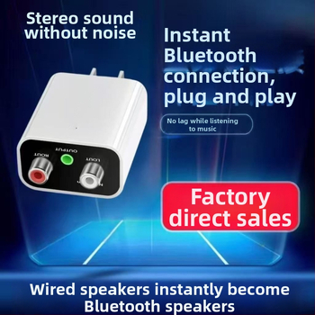 Bluetooth prijímač – univerzálny adaptér pre audio zosilňovač, plug and play, Bluetooth 1.1, bez externého napájania