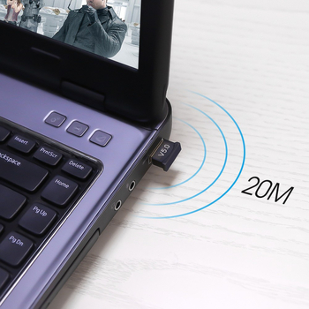 USB Bluetooth audio adapter — prijemnik i predajnik, USB sučelje, Bluetooth 5.0, Plug and Play, doseg 10 m