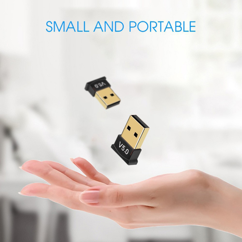 USB Bluetooth audio adapter — prijemnik i predajnik, USB sučelje, Bluetooth 5.0, Plug and Play, doseg 10 m