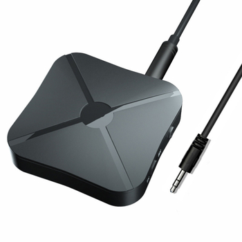 KN319 Bluetooth odašiljač/prijemnik 2-u-1, stereo bežični audio konverter - AUX sučelje, Bluetooth 4.2, doseg do 10 m, Plug and Play, bez vanjskog napajanja