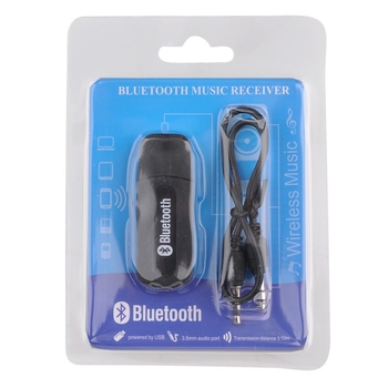 Bluetooth audio prijemnik s 3,5 mm sučeljem, Plug-and-Play, USB napajanje, domet 10 m, Bluetooth 2.0