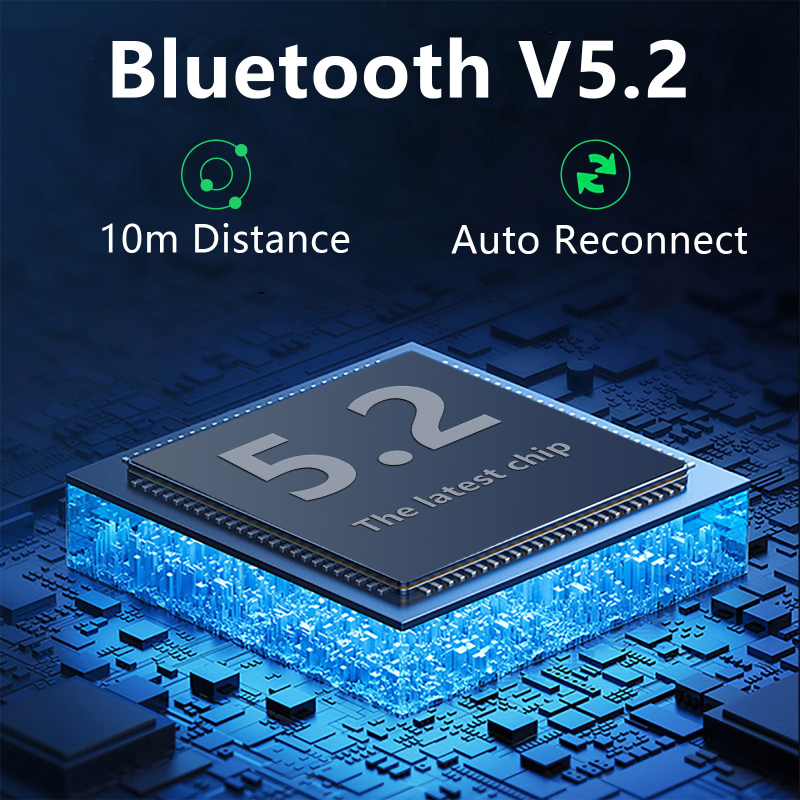 Bluetooth 5.2 odašiljač-prijemnik BT16 za TV/PC audio, 3,5 mm sučelje, Plug‑and‑Play, bez vanjskog napajanja, domet 10 m