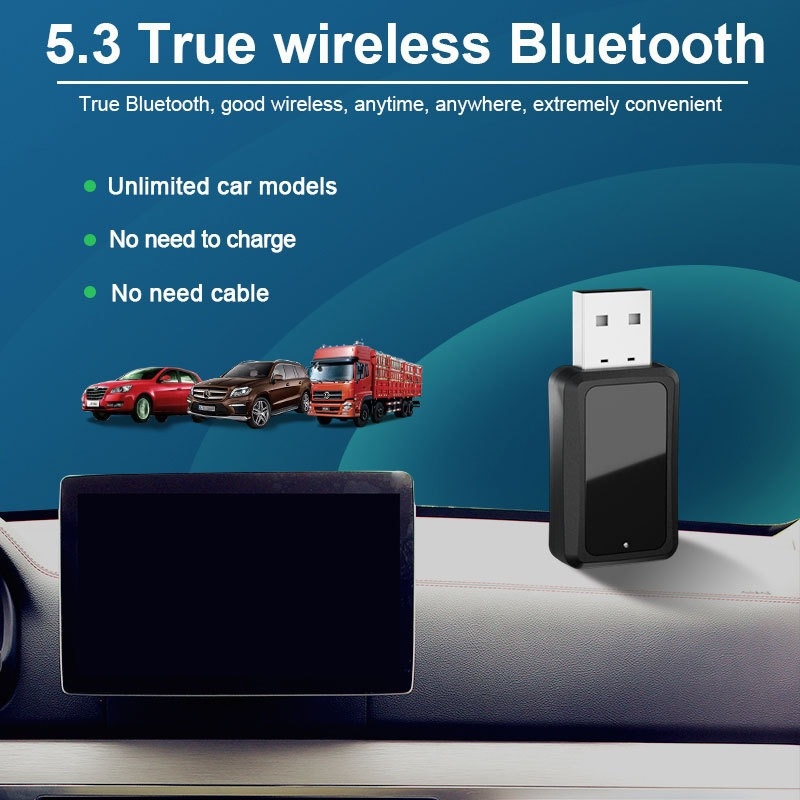 Automobilski Bluetooth FM transmitter-prijemnik s digitalnim zaslonom, model FM02, USB sučelje, Bluetooth 5.3, 2,4 GHz, domet 10 m