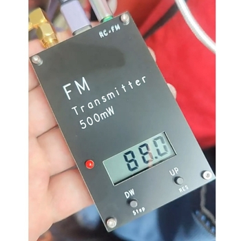 FM raidītājs RC-FM BY (5V barošanas spriegums, 88 MHz, kopienas pārraide)