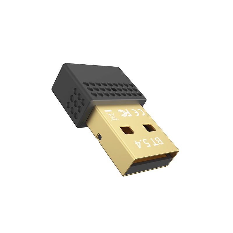 USB Bluetooth 5.4 adapter – transmiter/primopredajnik za PC, miš i tipkovnicu, Plug & Play, USB sučelje, domet 10 m, 3 Mbps