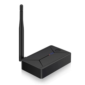 Transmițător audio Bluetooth cu interfețe AUX, fibră optică și coaxială — Plug and Play, fără alimentare externă, Bluetooth 5.0, 2.4 GHz