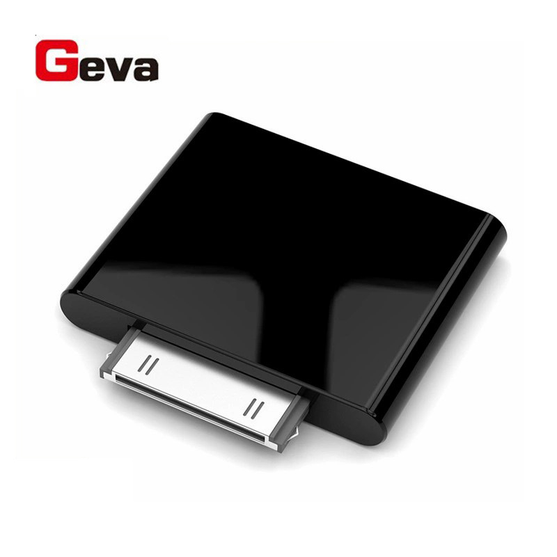 30PIN Bluetooth безжичен аудио адаптер излъчвател за iPod – Plug-and-Play, Bluetooth 2.1, скорост на предаване 3, работна честота 2,48 GHz, обхват 10 m