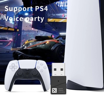 USB Bluetooth 5.2 transmiter s 24-bitnim zvukom niske latencije, vanjsko napajanje, domet 10 m