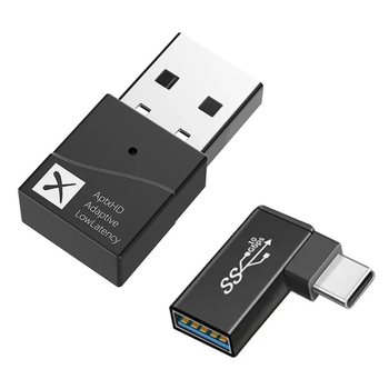 USB Bluetooth 5.2 transmiter s 24-bitnim zvukom niske latencije, vanjsko napajanje, domet 10 m