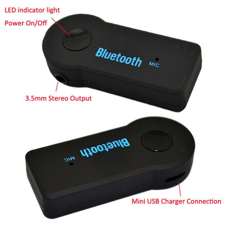 Bluetooth prijemnik za auto u obliku luka — 3,5 mm AUX, Bluetooth 2.1, domet 10 m, Plug‑and‑Play