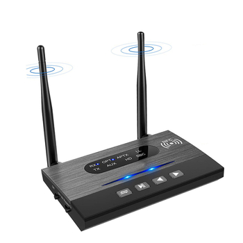 Bluetooth prijemnik-emitator s 80m optičkom vlaknom antene za auto TV (Model B22) - Plug-and-Play, Bluetooth 5.0, Sučelja: 3.5mm, RCA, SPDIF, 24 Mbps