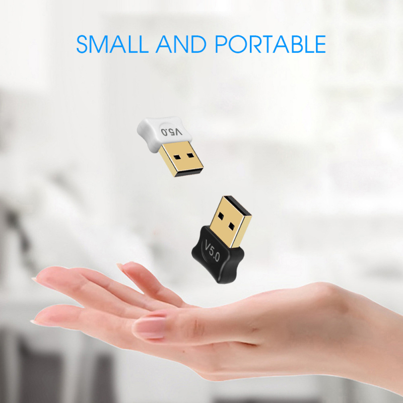 USB Bluetooth 5.0 Transmitter/Receiver Adapter – USB sučelje, domet 10 m, Plug‑and‑Play, napajanje preko USB-a