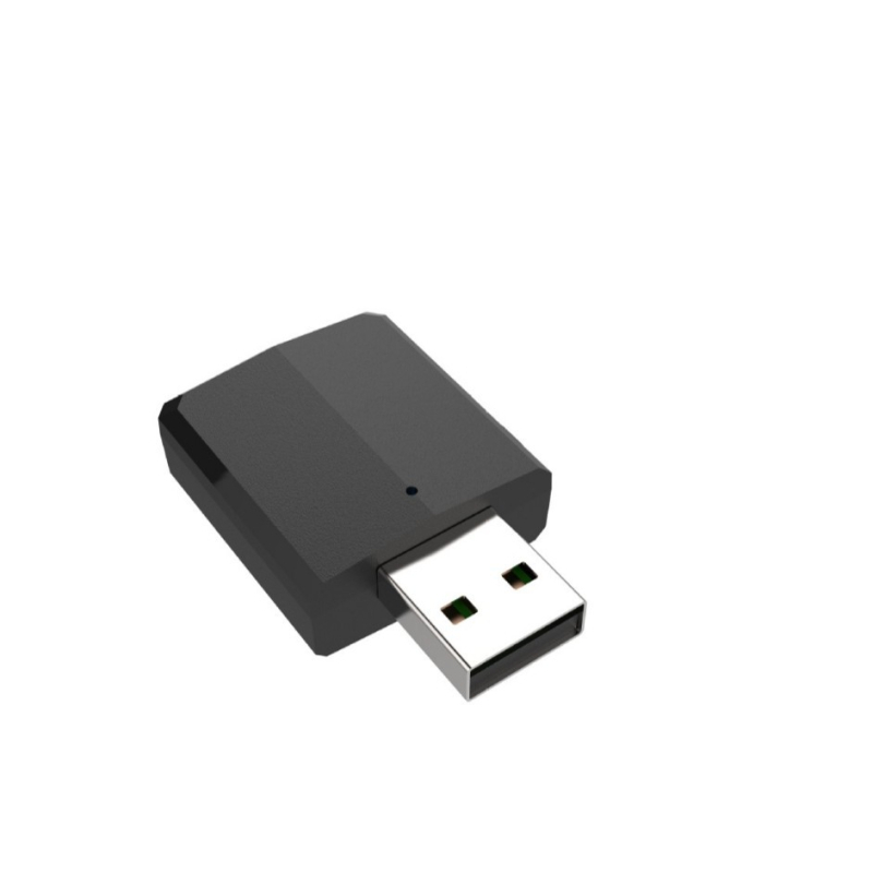 Bluetooth audio adapter 3-u-1: prijemnik i emitor, USB zvučna kartica, AUX, za TV i računalo, model ZF-169 Plus, Bluetooth 5.0, USB i 3,5 mm AUX sučelje, bez vanjskog napajanja, domet do 10 m