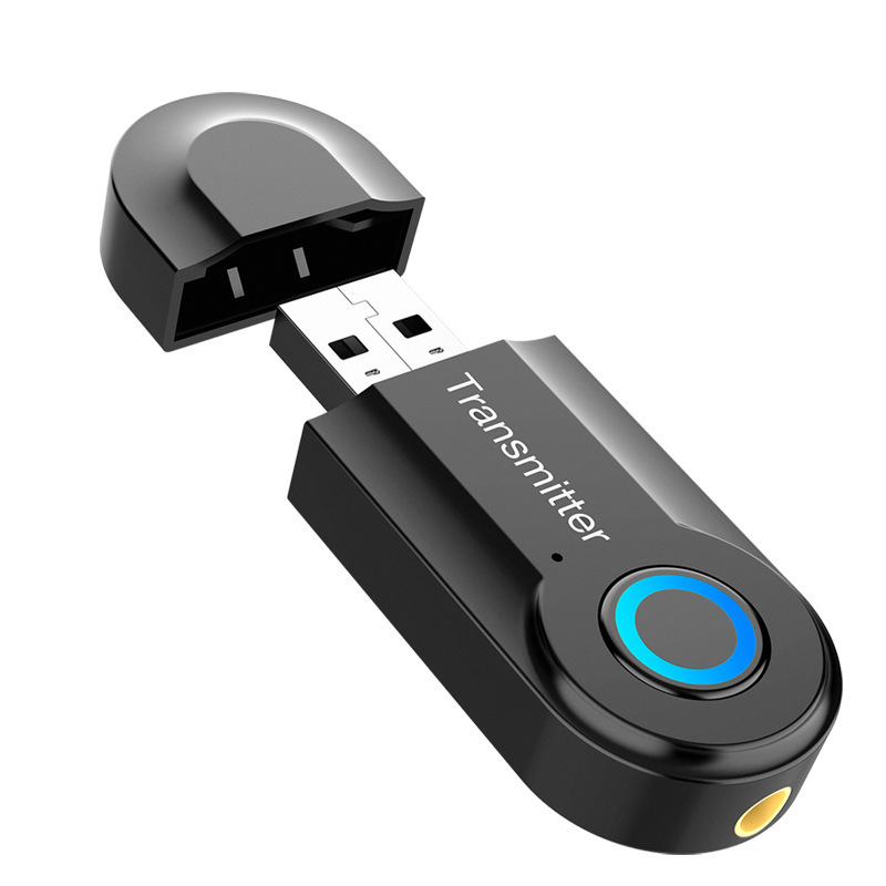 YP36 USB Bluetooth 5.0 adapter – AUX interfész, Plug & Play, külső tápellátás, 10 m hatótáv