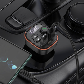 BOROFONE BC59 Automašīnas Bluetooth FM raidītājs