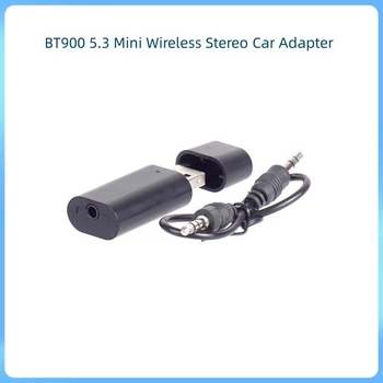 BT900 2-u-1 automobil Bluetooth transmiter i prijemnik, 3,5 mm sučelje, plug-and-play, BT 5.4, doseg do 10 m, frekvencija 2,4 GHz