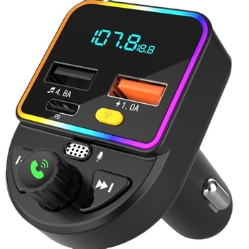 P12 Autós MP3 Lejátszó USB Interfészével, Bluetooth FM Transzmitterrel és Equalizerrel