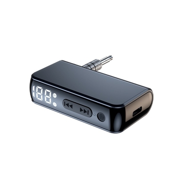 2-in-1 Bluetooth adó-vevő Aux bemenettel, Plug-and-Play, Bluetooth 5.4, 10 m hatótávolság