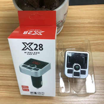 Automašīnas MP3 Bluetooth atskaņotājs ar FM raidītāju, USB, modelis X28, barošanas spriegums 12-24V