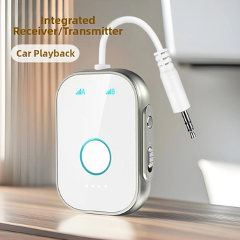Bluetooth vastuvõtja-transiiver T1 3.5 mm AUX, auto audio vastuvõtja, plug‑and‑play, väline toide, BT 5.4, 10 m ulatus