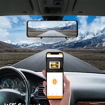 Harrison H8 automobilska dash kamera - 4K+2K, Wi-Fi, GPS, noćni vid, 170° prednje/stražnje snimanje