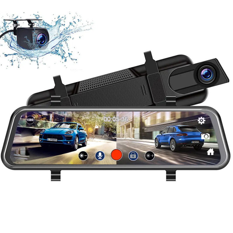 Dash kamera za automobil s dvostrukim zaslonom 10 i 12 inča, 4K, ADAS, BSD, Wi-Fi, GPS praćenje