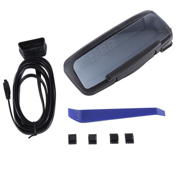 OBD automobil HUD Head-Up Display — plastično kućište, nije prilagodljivo