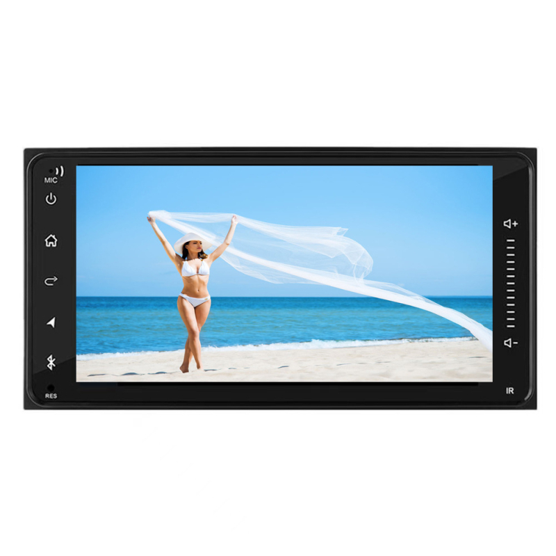 Toyota-kompatibilna LCD jedinica s Android CarPlay navigacijom i MP5 playerom, s dvostrukim bočnim gumbima, model 7042