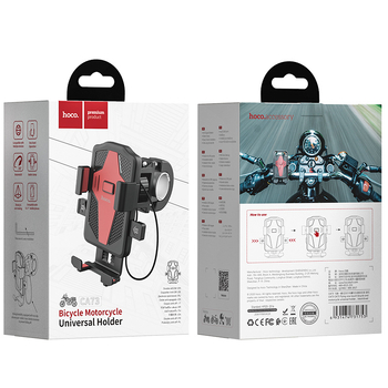 HOCO CA73 One-Touch univerzális telefontartó kerékpárhoz és motorkerékpárhoz