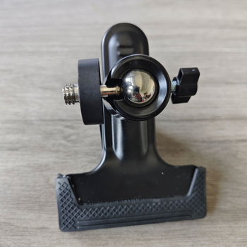 Klip od legure s 360° rotirajućom glavom za stolno livestreamanje, montaža za platno i PVC ploču