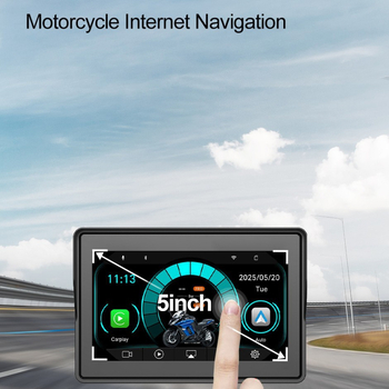 Android motocikla galvenā vienība ar lielu ekrānu, modeļa F92Pro, TF karte, 120° ieraksta leņķis, 2MP, līdz 256GB uzglabāšanai
