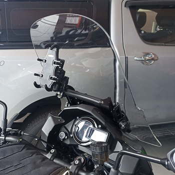 Suport de navigație pentru telefon Versys 1000 — S2R, modificat și extins