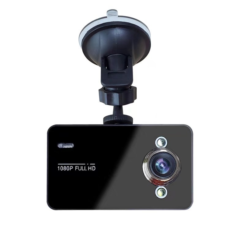 K6000 auto kamera, 1080p rezolucija, 140° kut snimanja, noćno snimanje s osvjetljenjem, snimanje u petlji