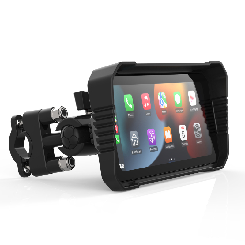 Motociklistička Dash Cam, 4K dvostruki snimak, IP67 vodootporan, GPS, CARPLAY, 170° širokokutni pogled