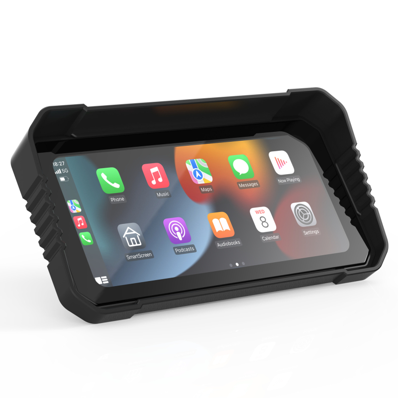 Motociklistička Dash Cam, 4K dvostruki snimak, IP67 vodootporan, GPS, CARPLAY, 170° širokokutni pogled