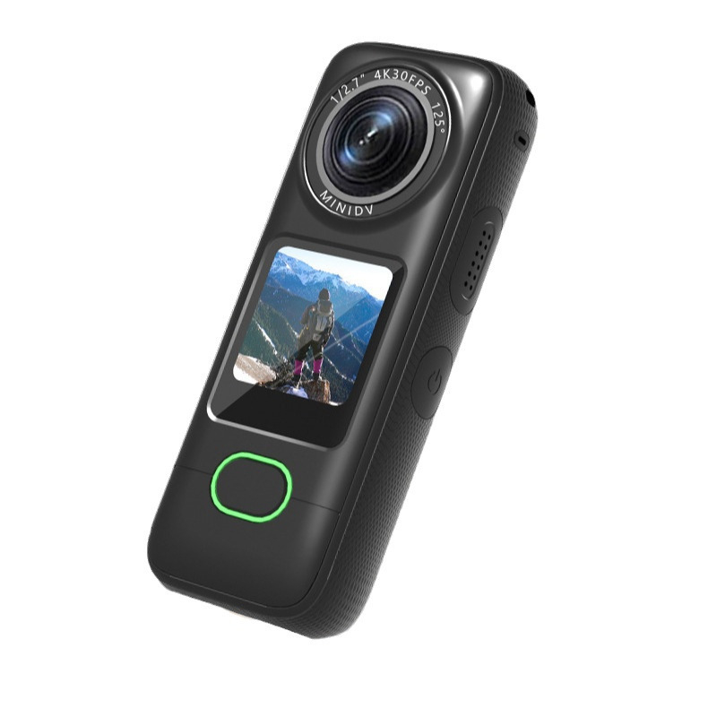 M3 4K akciókamera elektronikus képstabilizálással, 1,4 hüvelykes érintéskijelző, MicroSD-támogatás, 1800mAh akkumulátor