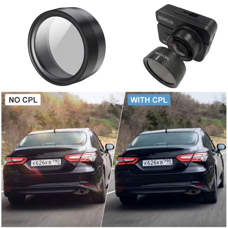 Camera DVR pentru mașină 4K cu lentilă duală, GPS și Wi-Fi, unghi de cuprindere 170°, 256GB memorie